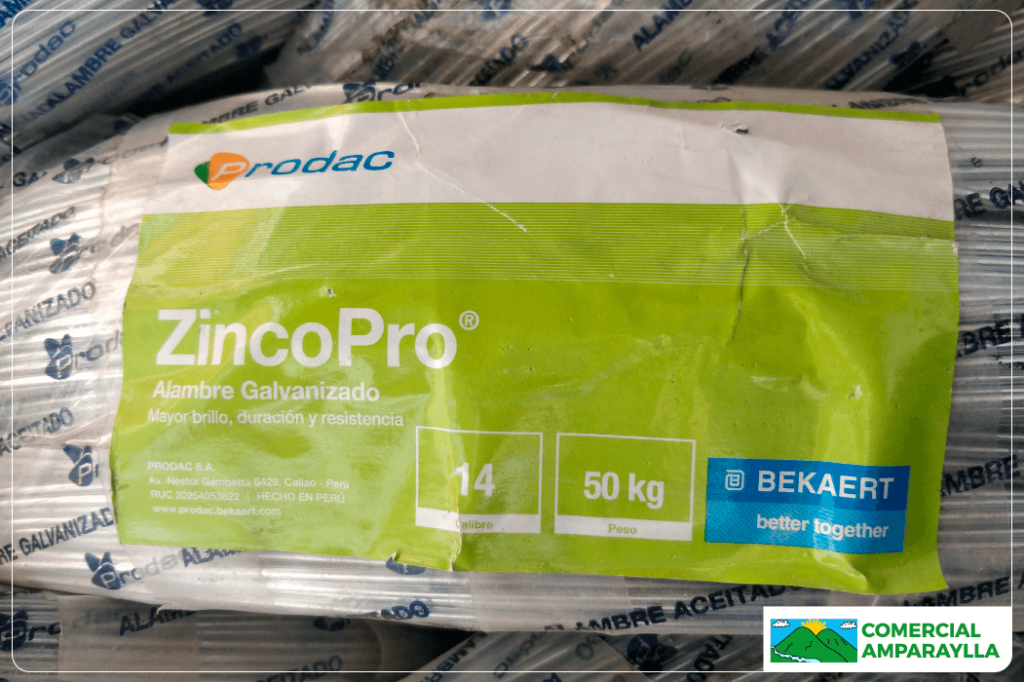 Alambre Galvanizado Zincopro® - Prodac